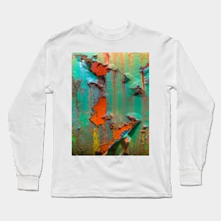 Flaking Paint on Rust Long Sleeve T-Shirt